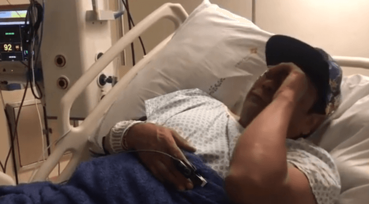 Em vídeo emocionante, Liminha vai aos prantos no hospital e faz revelação