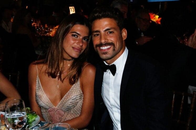 Cauã Reymond e Mariana Goldfarb fazem clique fofo