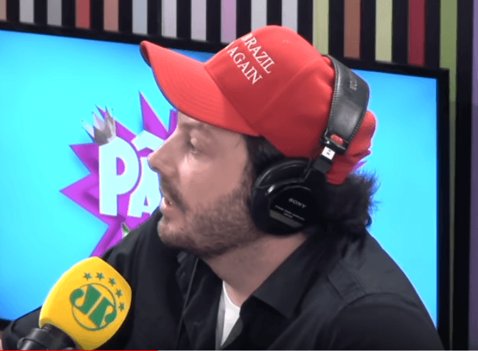 Danilo Gentili faz declaração polêmica que pode ter indicado em quem ele votará nessa eleição; entenda
