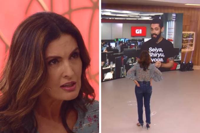 Fátima Bernardes comete gafe, se atrapalha ao vivo e vira piada na internet