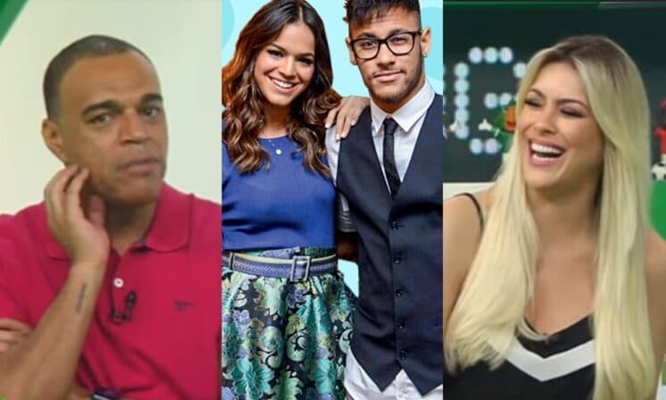 Ao vivo, Renata Fan e Denilson comentam fim do namoro entre Bruna Marquezine e Neymar