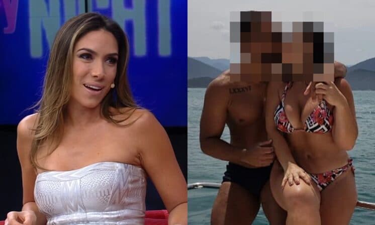 Após surgir beijando moreno gato em lancha, apresentadora do SBT recebe comentário de Patricia Abravanel