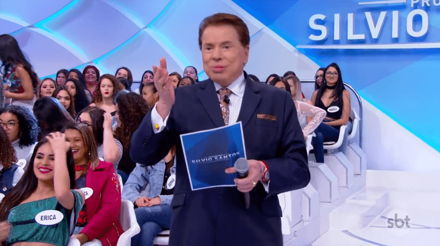 O apresentador Silvio Santos (Foto: Reprodução)