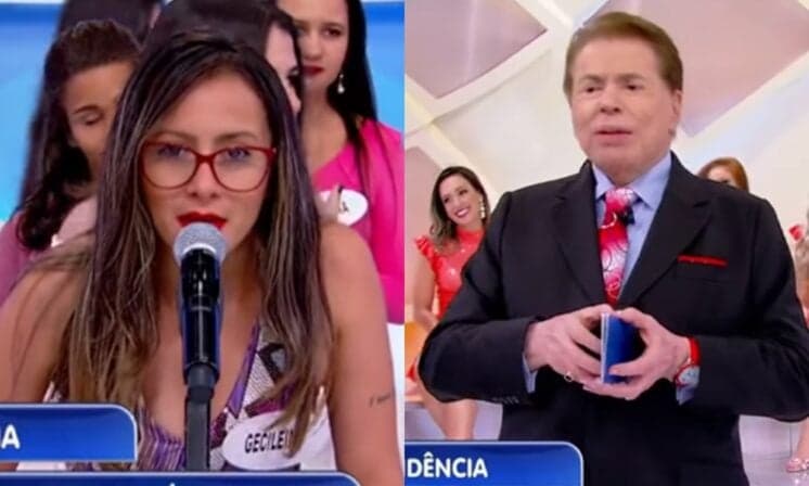 Silvio Santos deixa fã decepcionada ao se negar a abraçá-la em programa do SBT