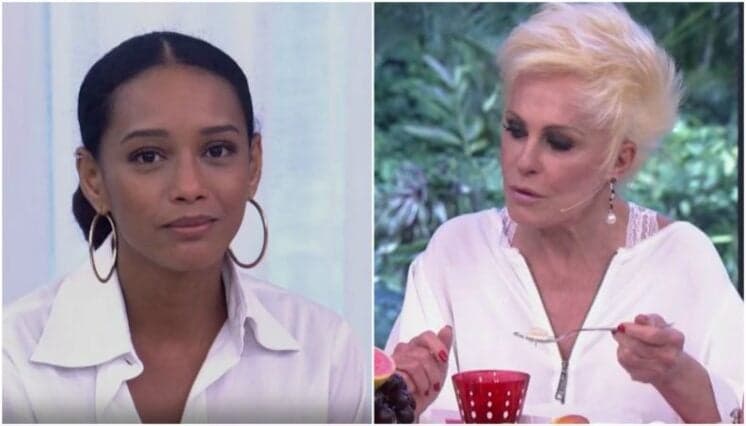 Após polêmica com Ana Maria Braga, Taís Araújo escolhe prato com abóbora para comer