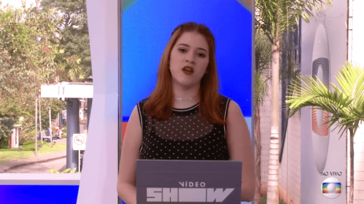 Apresentadora do Vídeo Show lê comentário contra Bolsonaro ao vivo na Globo e repercute