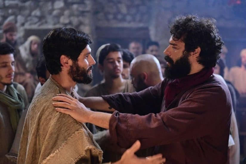 Dudu Azevedo em cena de Jesus (Foto: Reprodução)