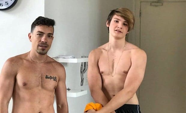 Filho de Isabeli Fontana treina com Di Ferrero e surpreende fãs: "Como cresceu"