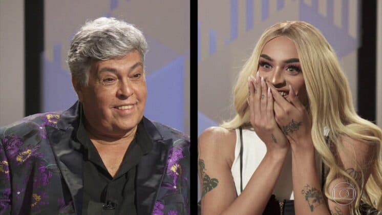 Sidney Magal é colocado cara a cara com Pabllo Vittar e relembra: "Precisa cantar, tá gritando muito"