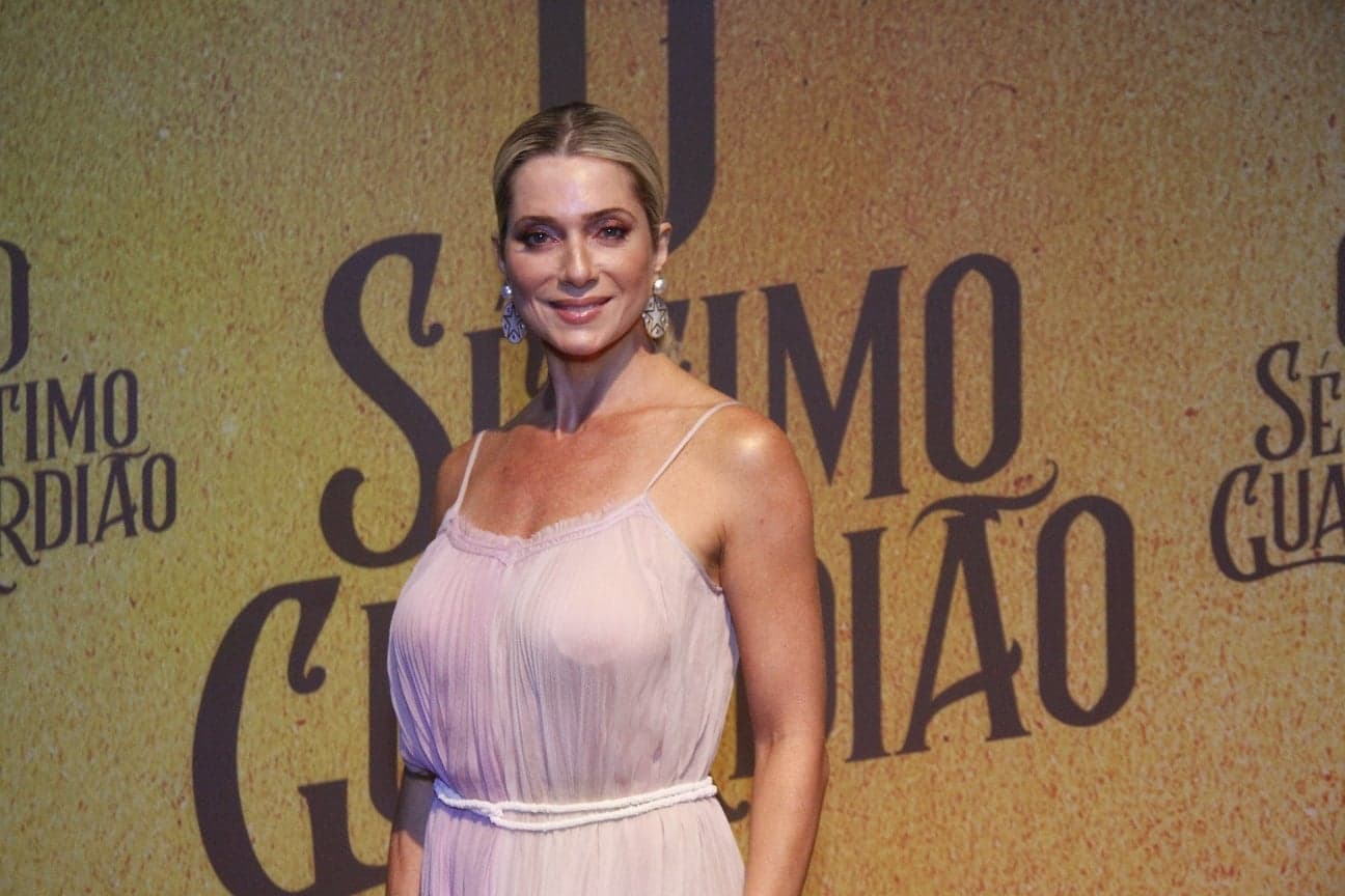 Letícia Spiller em festa de lançamento de O Sétimo Guardião (Foto: Divulgação) Letícia Spiller em festa de lançamento de O Sétimo Guardião (Foto: Divulgação)