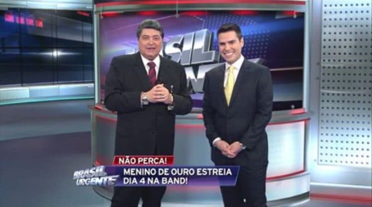 Após polêmico desentendimento na Band, Datena e Luiz Bacci surpreendem e fazem as pazes