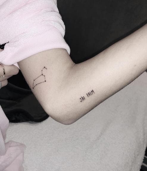 Tatuagem de Bruna Maraquezine (Foto: Reprodução) Tatuagem de Bruna Maraquezine (Foto: Reprodução)