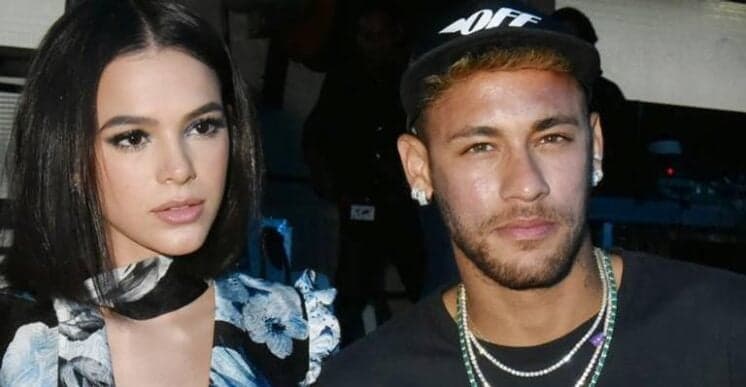 Neymar e Bruna Marquezine frequentam o mesmo camarote e o jogador toma atitude surpreendente