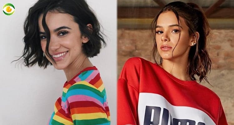 Bruna Marquezine aparece comendo pizza e Manu Gavassi brinca