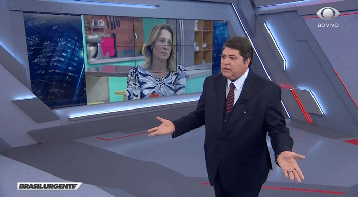 Datena discute ao vivo com promotora e divide opiniões; veja o vídeo