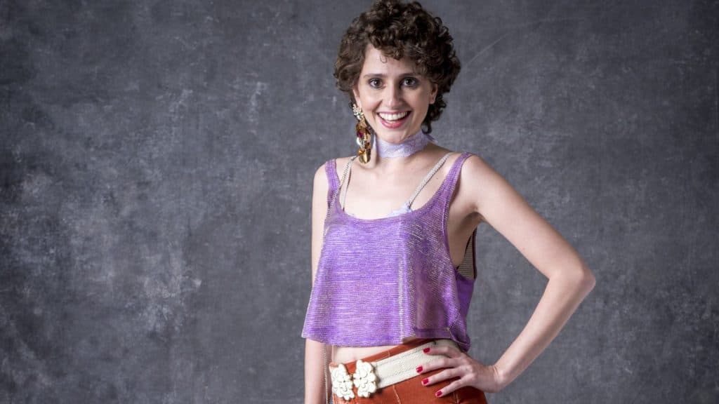 Carol Duarte como a Stefânia de O Sétimo Guardião (Foto: Divulgação/Globo) Carol Duarte como a Stefânia de O Sétimo Guardião (Foto: Divulgação/Globo)