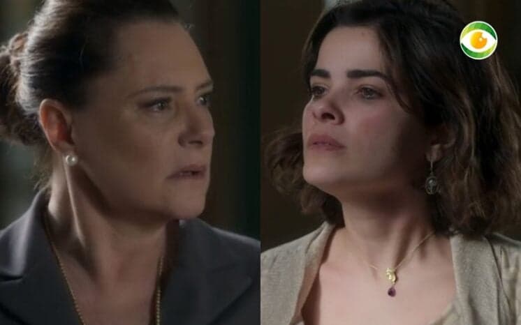 O Sétimo Guardião: Stella descobre segredo de Mirtes e fica apavorada