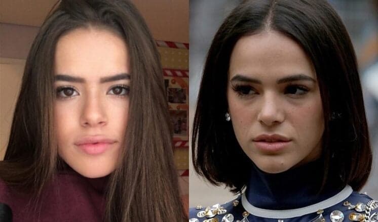 Bruna Marquezine marca encontro com Maisa
