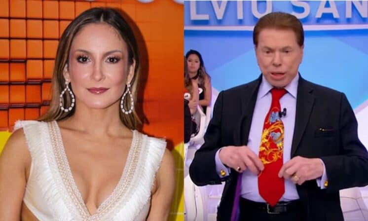 Silvio Santos preferiu não interagir com Claudia Leitte