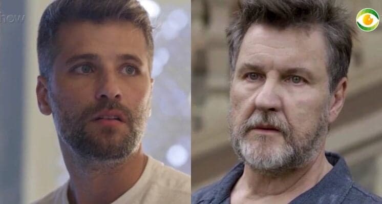 O Sétimo Guardião: Pela primeira vez, Gabriel encontra o pai, passa mal e desmaia
