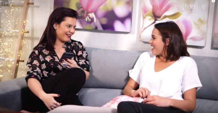 Fernanda Souza se emociona ao recordar momento difícil que passou ao lado de Bruna Marquezine