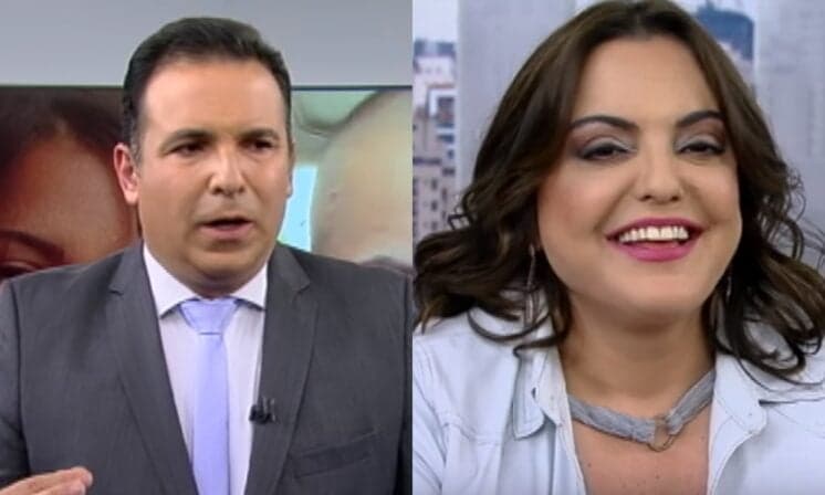 Gottino revela preocupação que o fez ir ao médico recentemente e "dá bronca" em Fabíola Reipert ao vivo