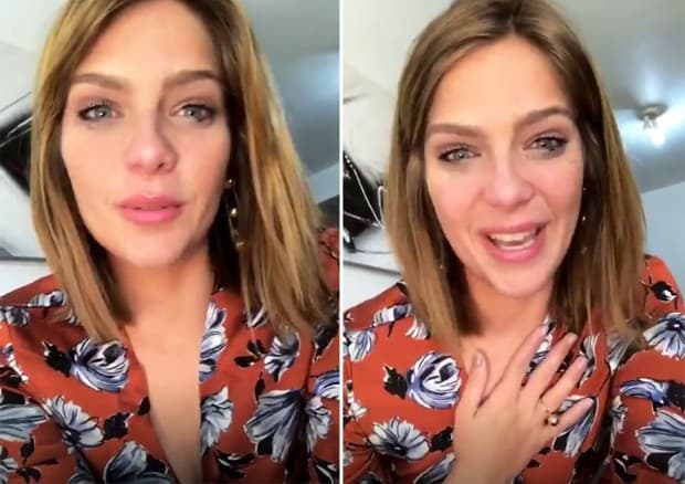 Isabella Santoni aparece chorando, preocupa internautas e explica o motivo