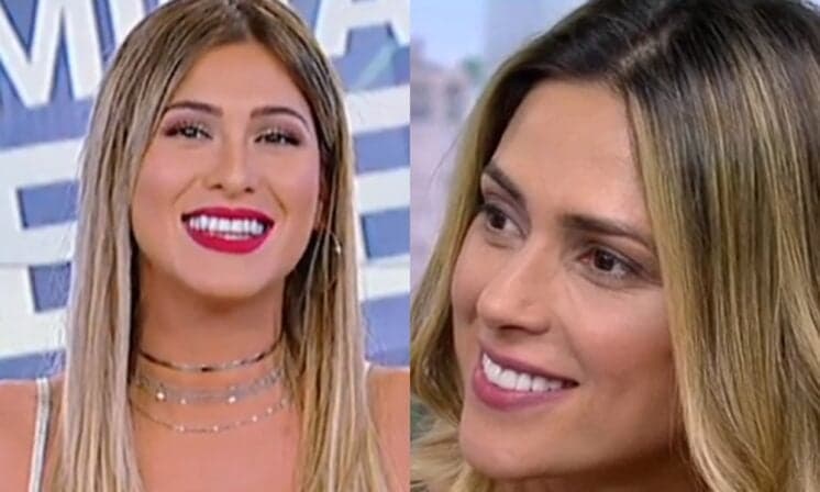Apresentador da Record compara Nadja Pessoa com Lívia Andrade e ela dá resposta ao vivo