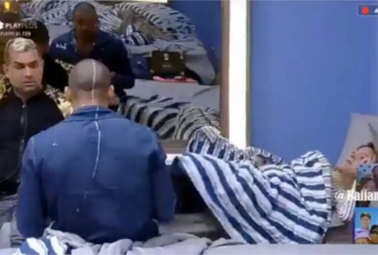 Perfil de Caique Aguiar no Twitter sai em defesa de Nadja e culpa peão: "Não foi legal em provocar"