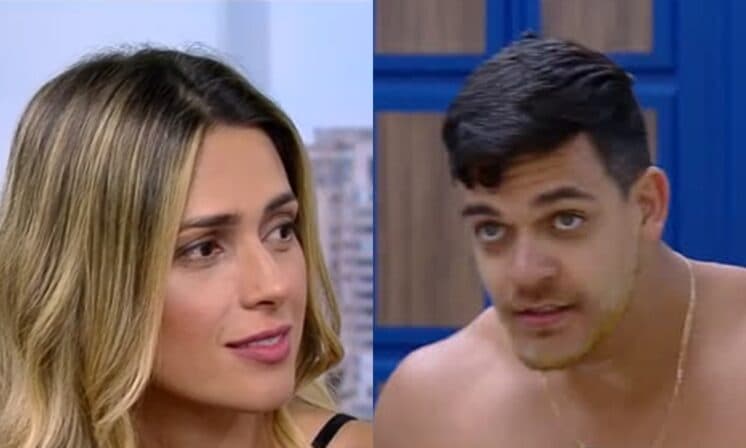 Caique e Nadja não se intimidam e trocam farpas em programa ao vivo na RedeTV