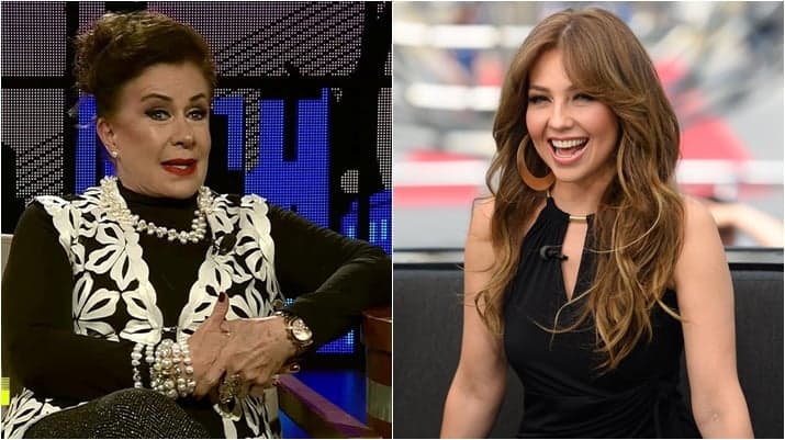 Irmã de Thalía, atriz Laura Zapata abandona talk show ao vivo e provoca demissão de apresentador
