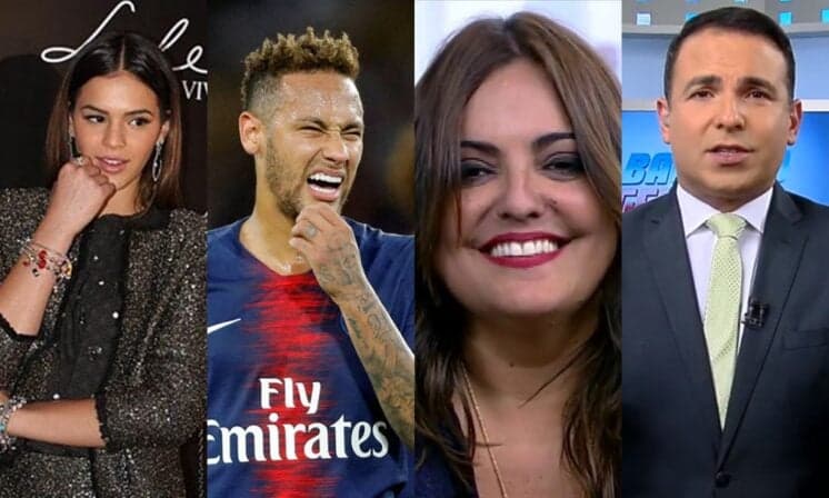 Apresentador pede para Neymar desbloquear Fabíola Reipert: “A Bruna Marquezine envenenou você”