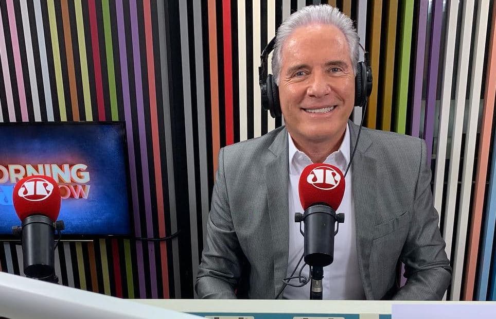 Roberto Justus no Morning Show da Jovem Pan (Foto: Reprodução/Instagram) Roberto Justus no Morning Show da Jovem Pan (Foto: Reprodução/Instagram)