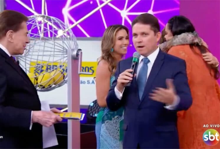 Teleton atinge meta 30 milhões e Silvio Santos manda recado
