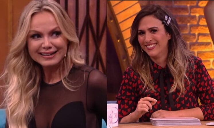 Eliana revela se já viu Silvio Santos bêbado e conta se sente ciúmes de Maisa no SBT