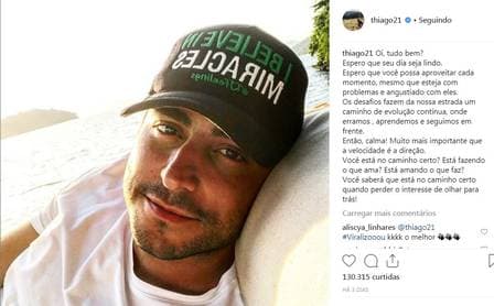 Ex de Anitta, Thiago Magalhães tenta superar separação e vira conselheiro amoroso