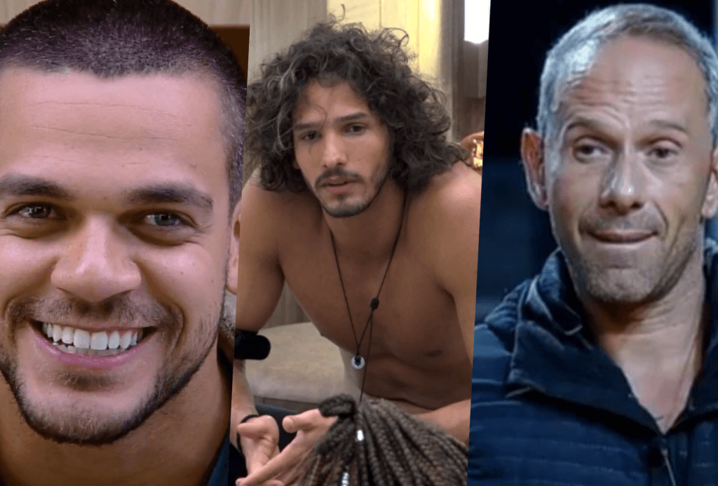 Caique Aguiar, Evandro Santo e Rafael Ilha estão na final da Fazenda