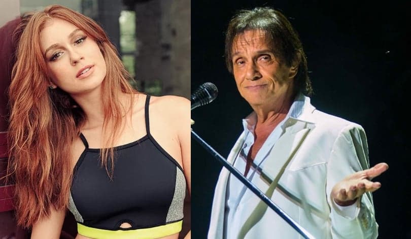 Marina Ruy Barbosa e Roberto Carlos (Foto: Reprodução) Marina Ruy Barbosa e Roberto Carlos (Foto: Reprodução)