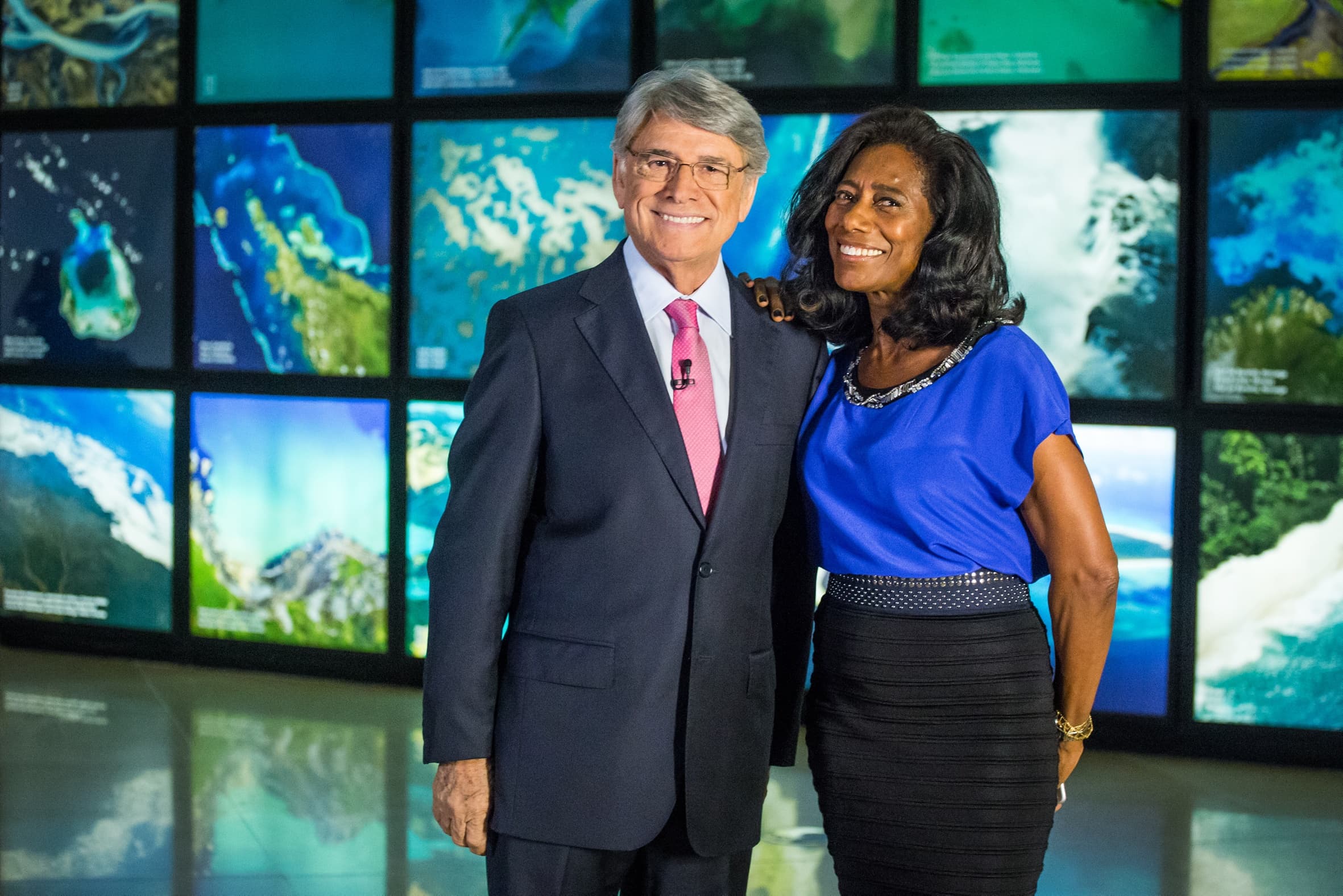 Os apresentadores da retrospectiva da Globo em 2017 (Foto: Divulgação) Os apresentadores da retrospectiva da Globo em 2017 (Foto: Divulgação)