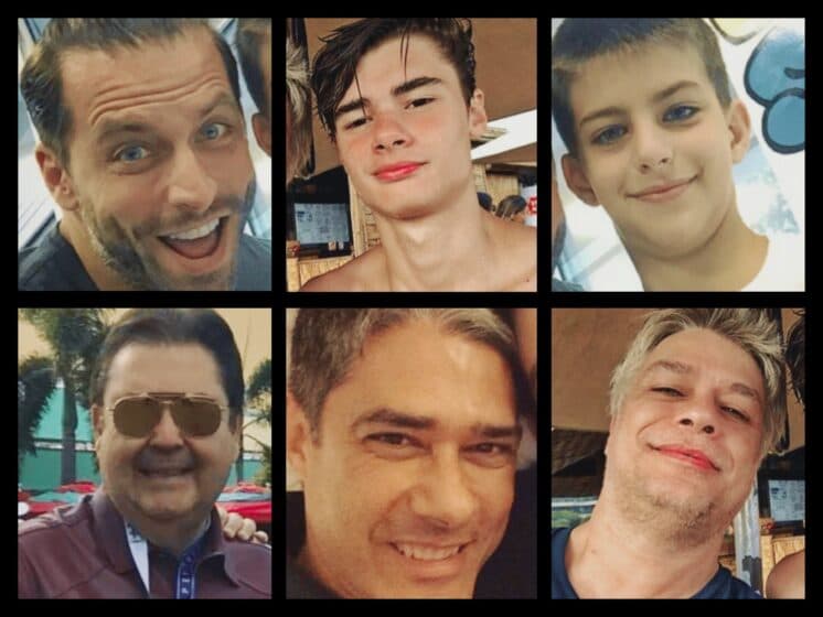 Faustão, William Bonner e Fábio Assunção: os filhos de famosos que são "cara de um, focinho de outro"
