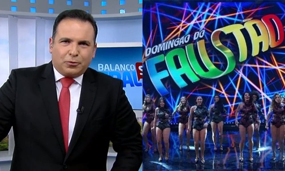 Apresentador da Record fica revoltado ao vivo e faz comentário sobre as bailarinas do Faustão