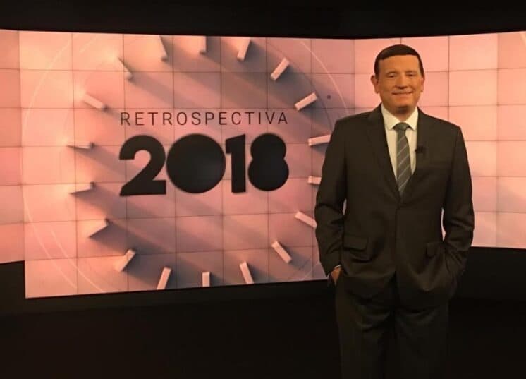 SBT escala Roberto Cabrini para comandar a Retrospectiva 2018