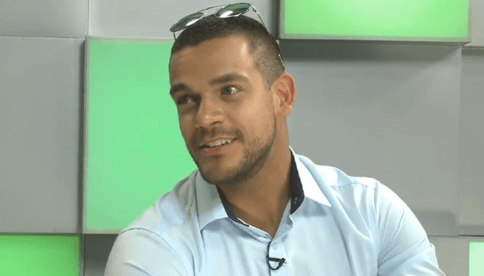 Caíque Aguiar se defende da briga com Nadja Pessoa e dispara: "Se achar meu Instagram me avisa"