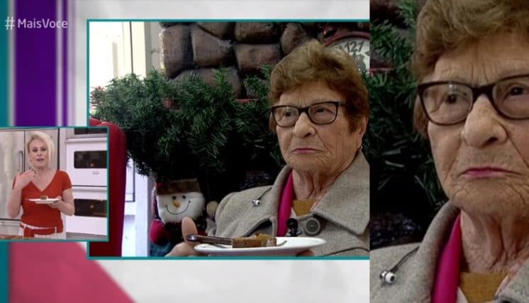 Ana Maria Braga paga mico na Globo ao falar sozinha com convidada