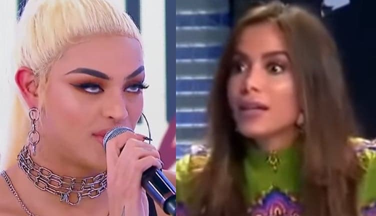 Pabllo Vittar relembra clipe com Anitta em postagem no Instagram
