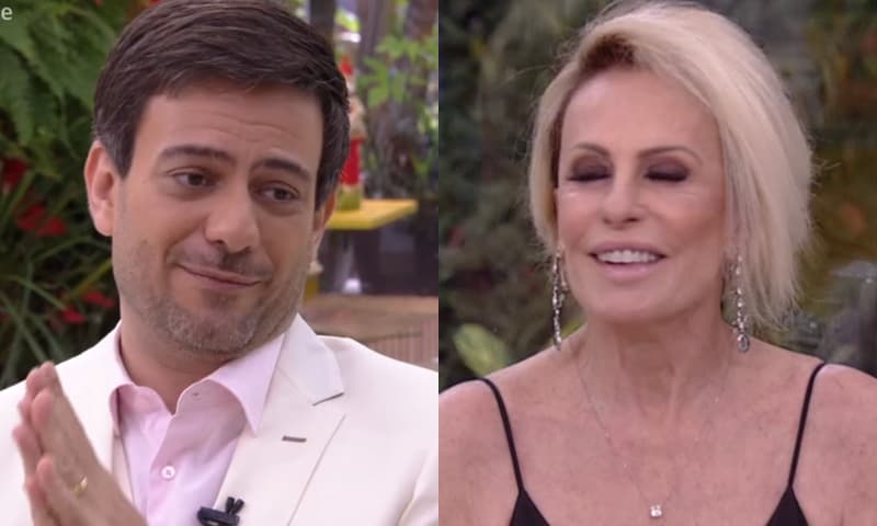 Ana Maria Braga comete gafe ao brincar com os gostos exóticos do seu repórter para comida