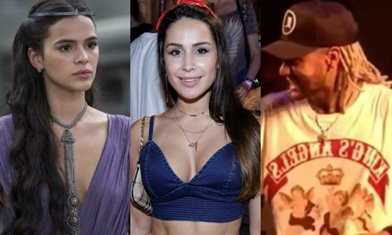 Com o término de 'Brumar', ex-affair de Neymar é flagrada com ele no show de Leo Santana