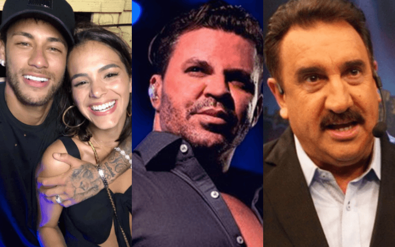 Bruna e Neymar voltam em 2019, Eduardo Costa foge de Fernanda Lima, Ratinho detona Pabllo Vittar e mais