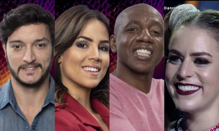 Dancing Brasil: Os finalistas Allan Souza, Amaral, Lu Andrade e Pérola Faria estão na disputa pelo prêmio de R$ 500 mil