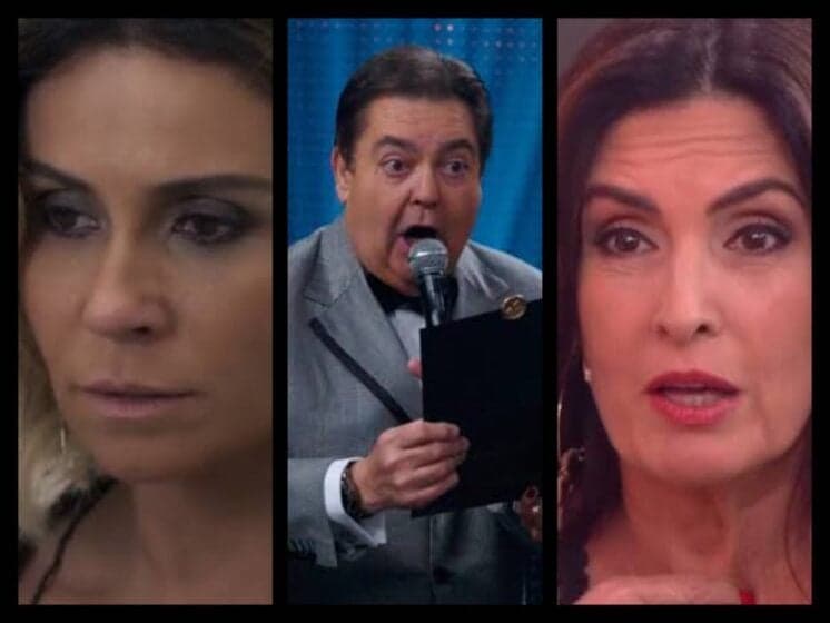 Giovanna Antonelli, Faustão e Fátima Bernardes têm medo em comum; saiba qual